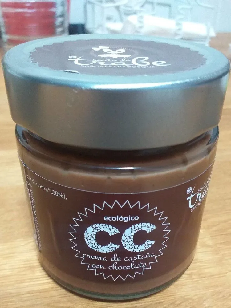 Crema de castañas con chocolate
