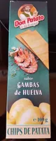 Chips de patata sabor gambas de Huelva