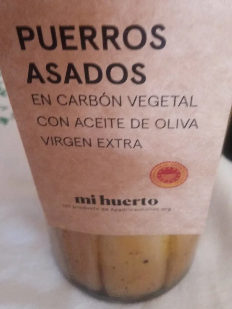 Puerros asados