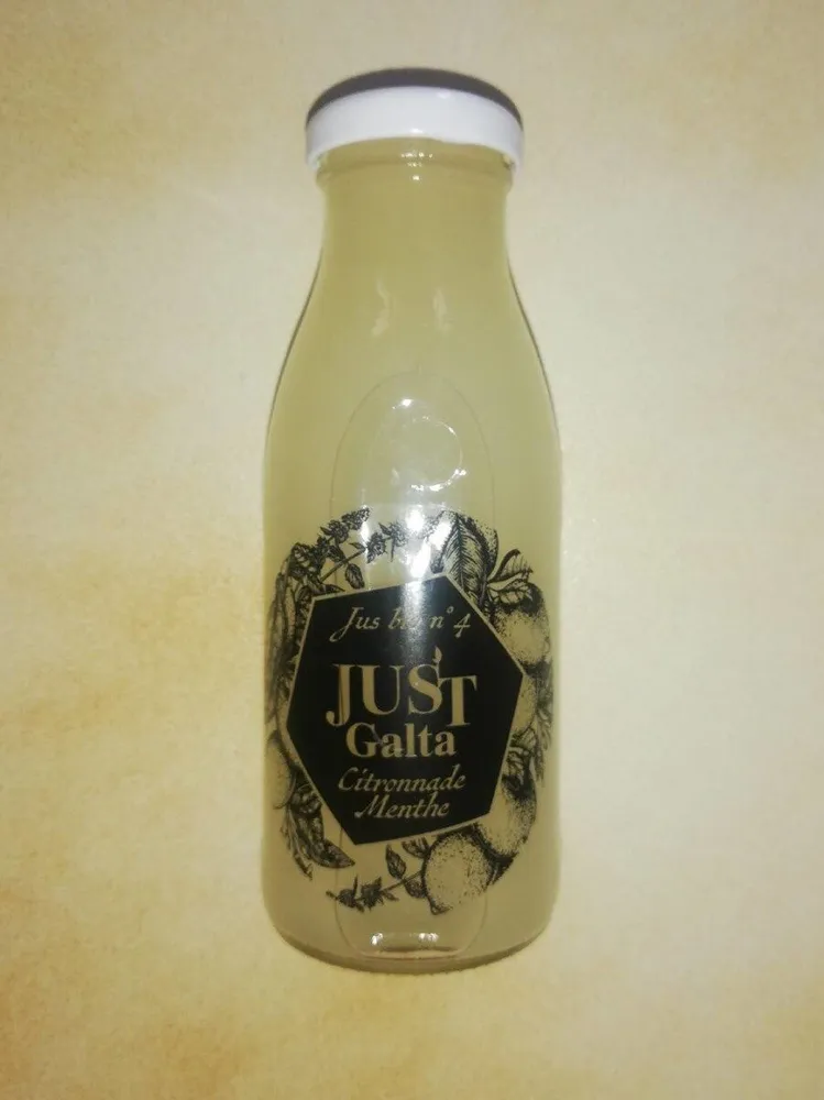 Just Galta : Citronnade et menthe.