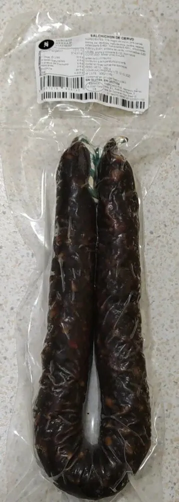 Salchichón de ciervo