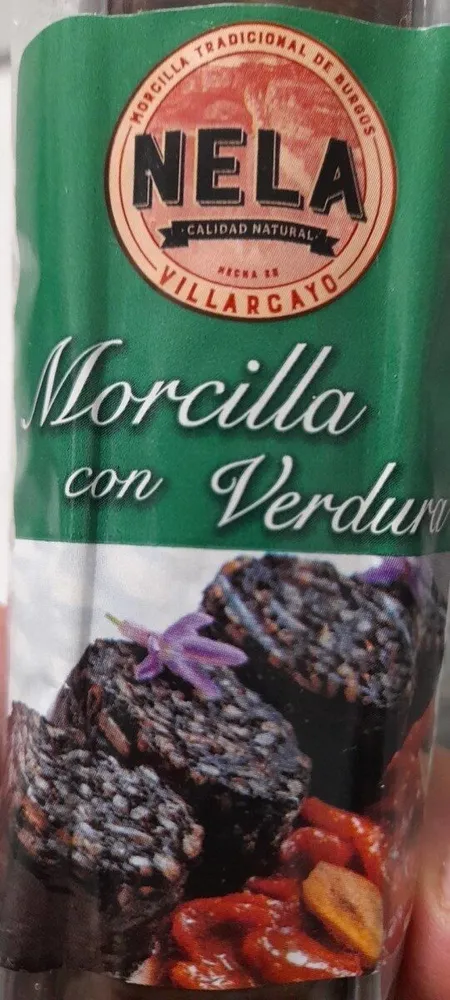 Morcilla con verduras