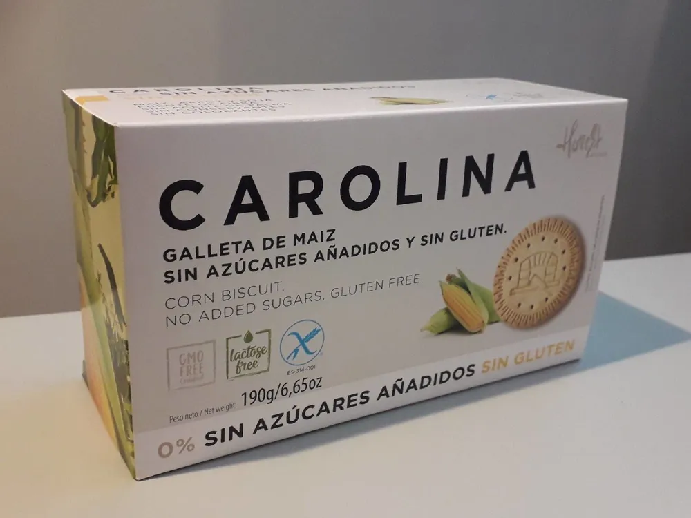 Galleta Sin Azúcar y sin gluten