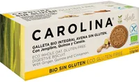 Galleta bio integral avena sin gluten