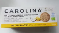 Galletas avena piña y coco