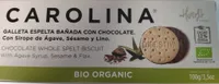 Galleta espelta bañada con chocolate