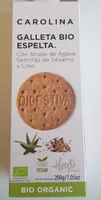 Galleta bio espelta
