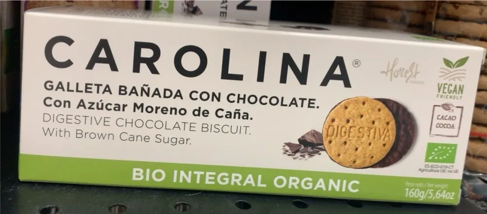 Galleta chocolate Carolina