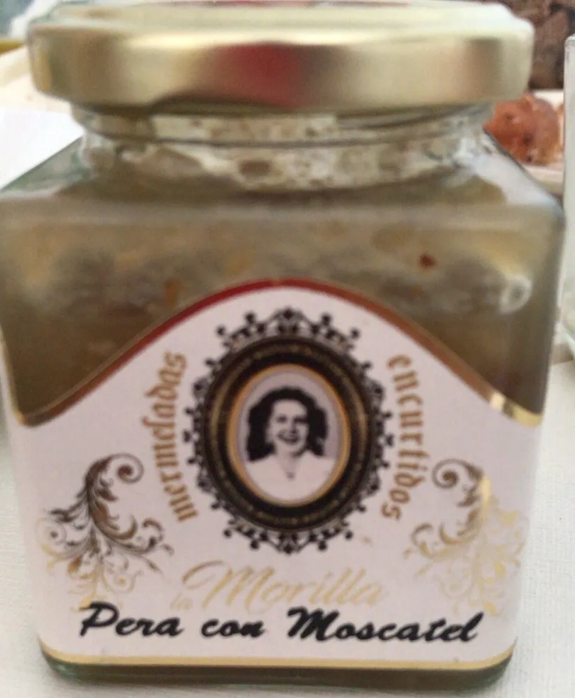 Mermelada de pera con moscatel