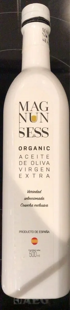 Aceite de oliva virgen extra. ORGANIC