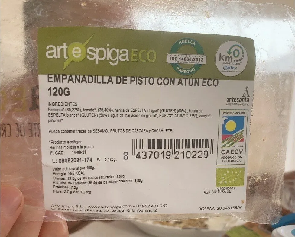 Empanadillas de pisto