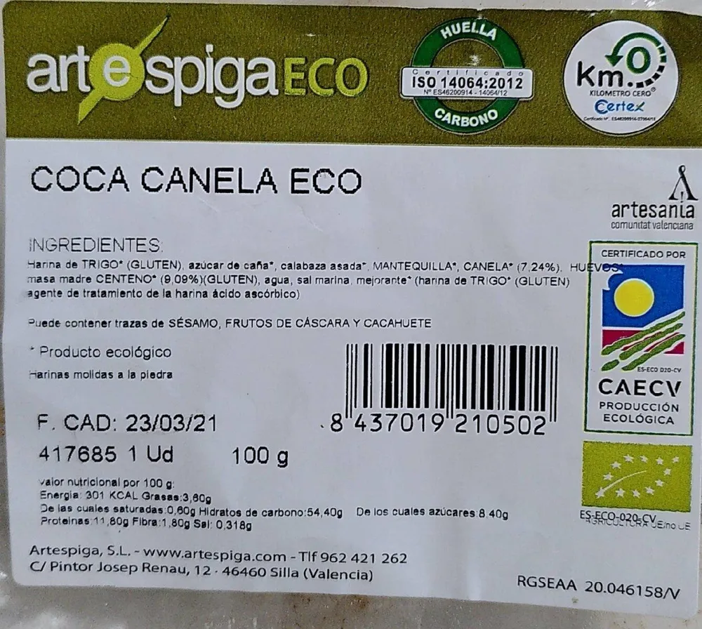Coca Canela Eco