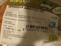 Empanadilla arnadi eco 120 gr