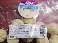 Croquetas de merluza y langostinos al ajillo
