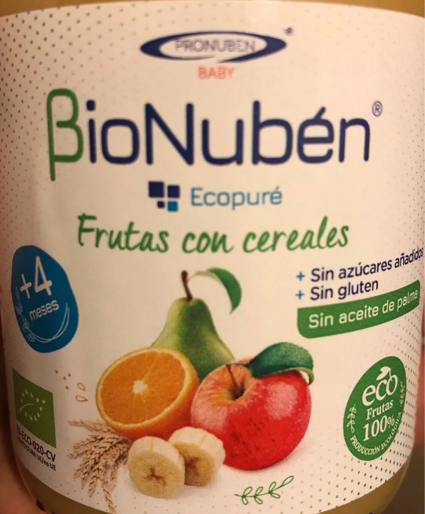 Fruta con cereales