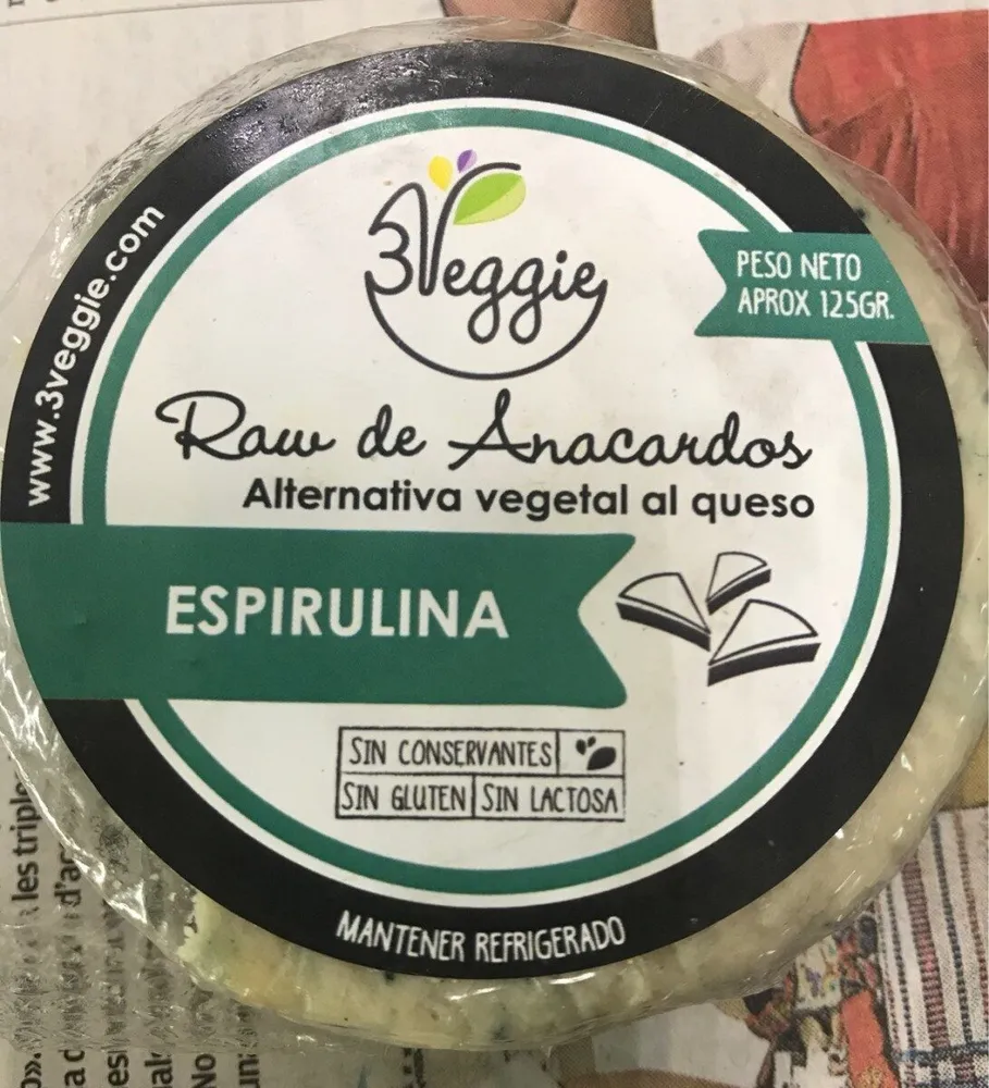 Raw de anacardos