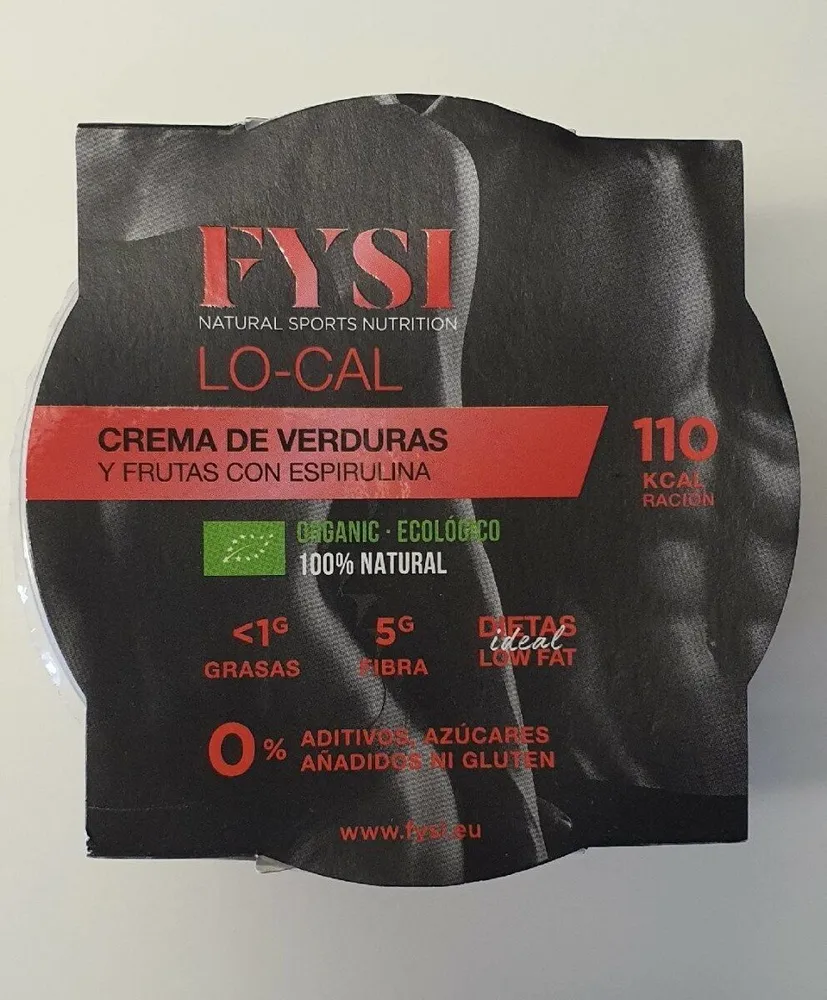 FYSI LO-CAL Crema de verduras y fruta con espirulina