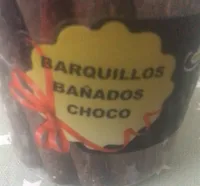 Barquillos bañados choco