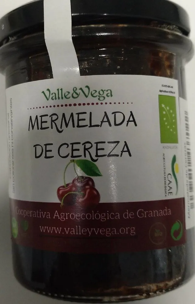 Mermelada de cereza. Coop. Agroecológica de Granada