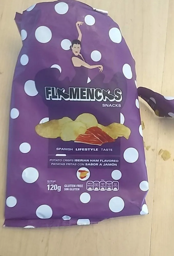 Iberian Ham Flavored Potato Crisps