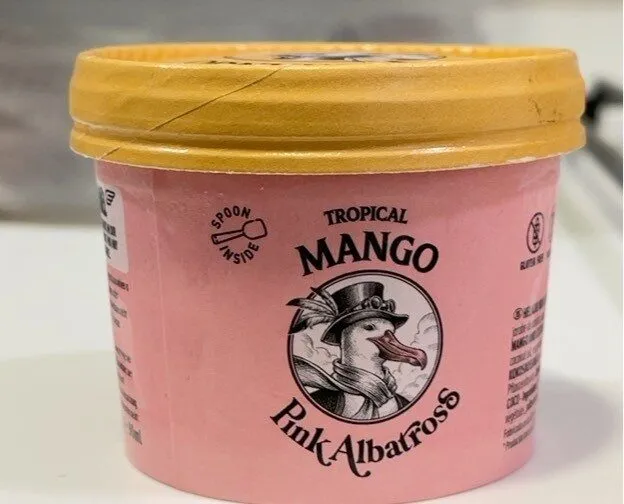 Helado mango