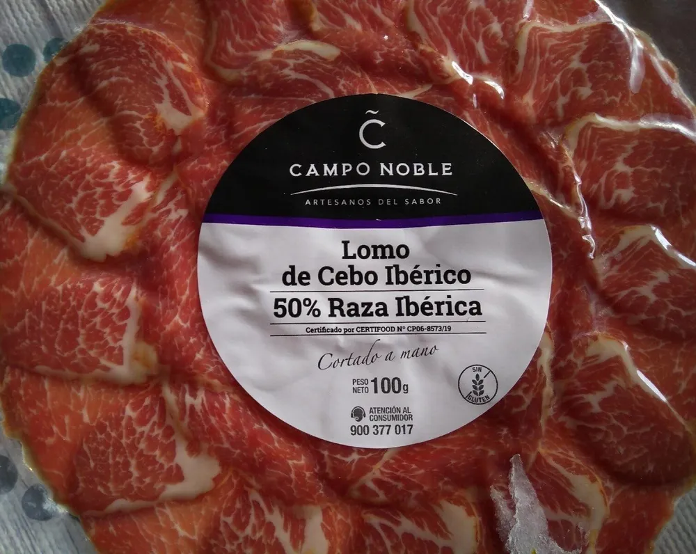Lomo de Cebo Ibérico 50% Raza Ibérica