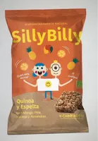 Cuadraditos de Quinoa, Espelta, Mango, Piña y Naranja
