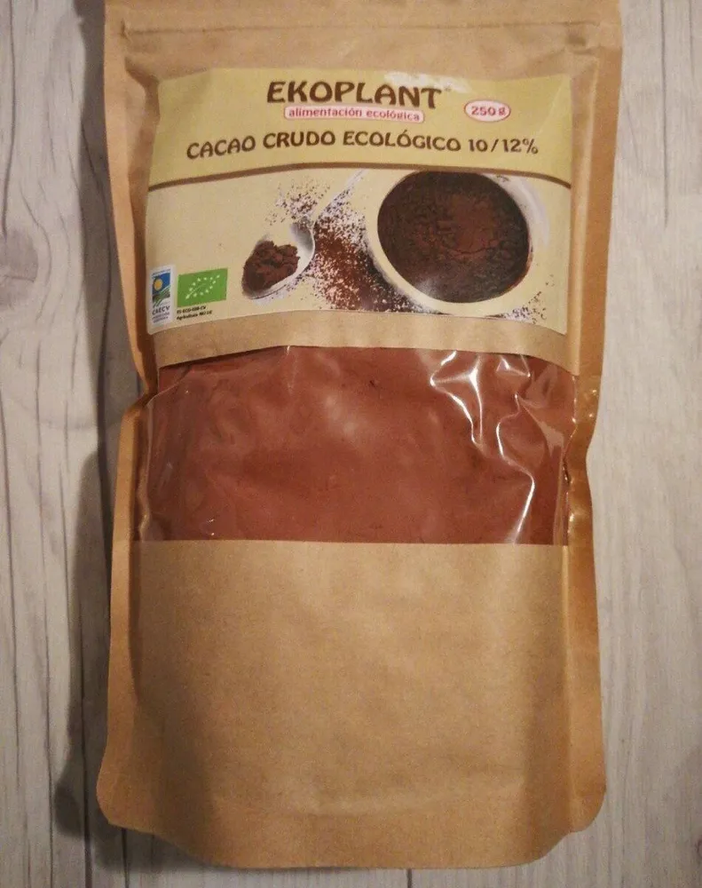 Cacao crudo ecológico