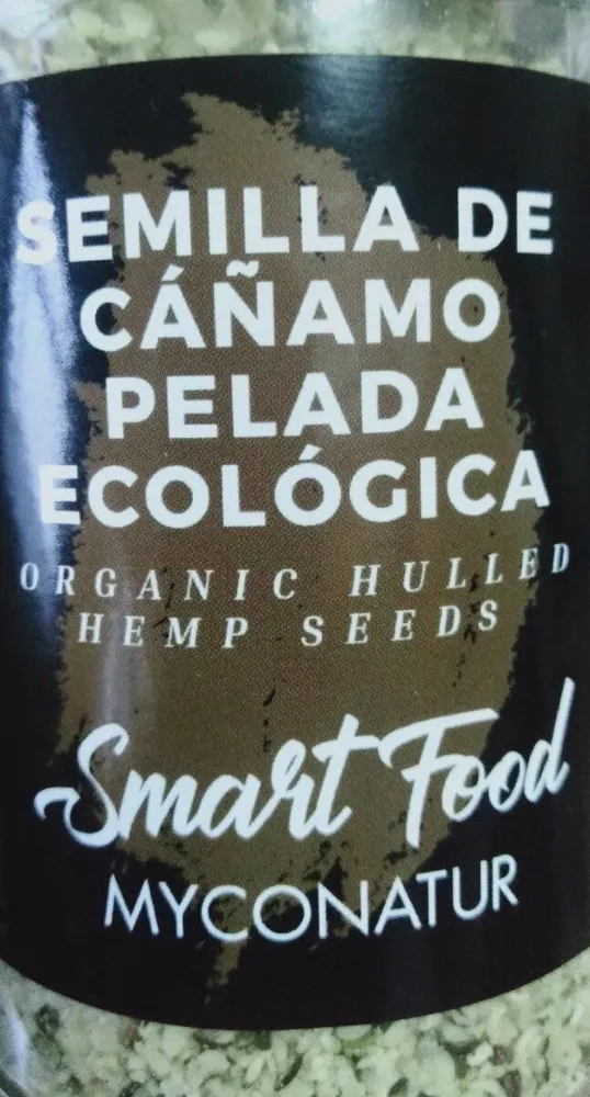 Semilla de cáñamo pelada ecológica