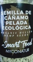Semilla de cáñamo pelada ecológica