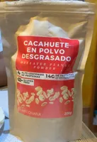 Cacahuete en polvo desgrasado