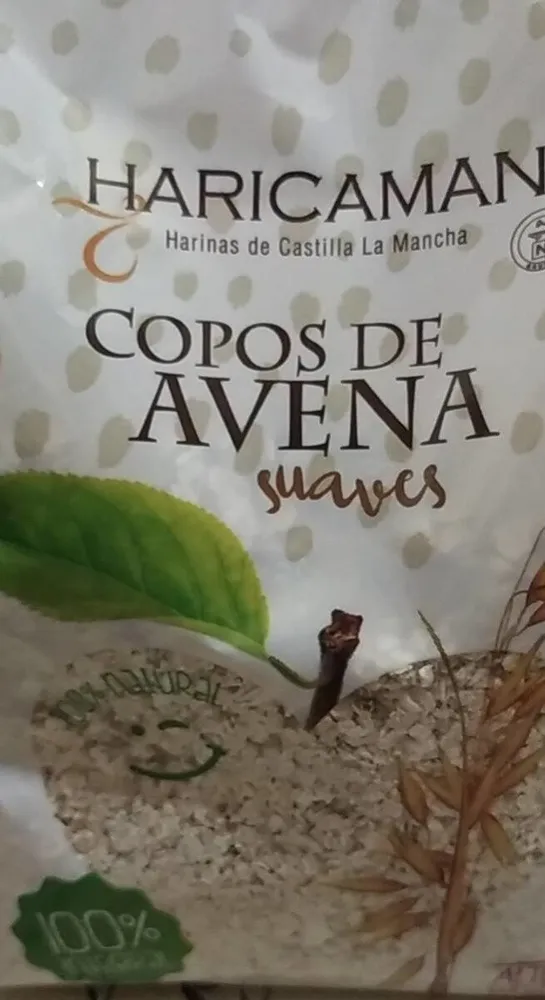 Copos de avena suaves