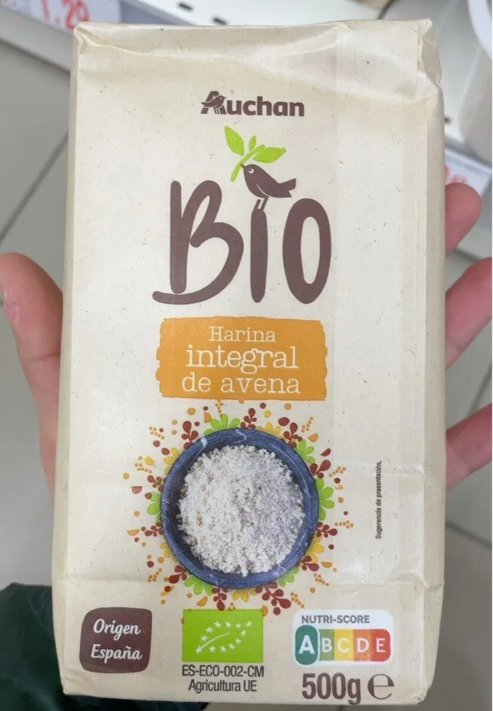 Harina integral avena
