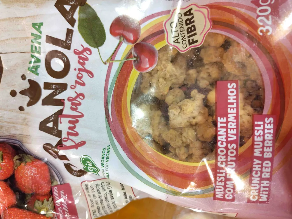 Granola Frutos Rojos