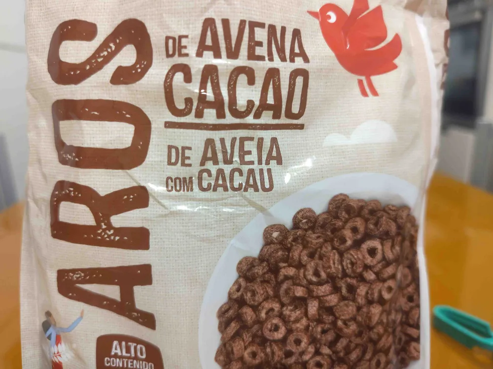 Aros de avena al cacao