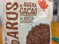 Aros de avena al cacao