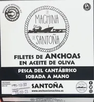 Filetes de anchoas en aceite de oliva
