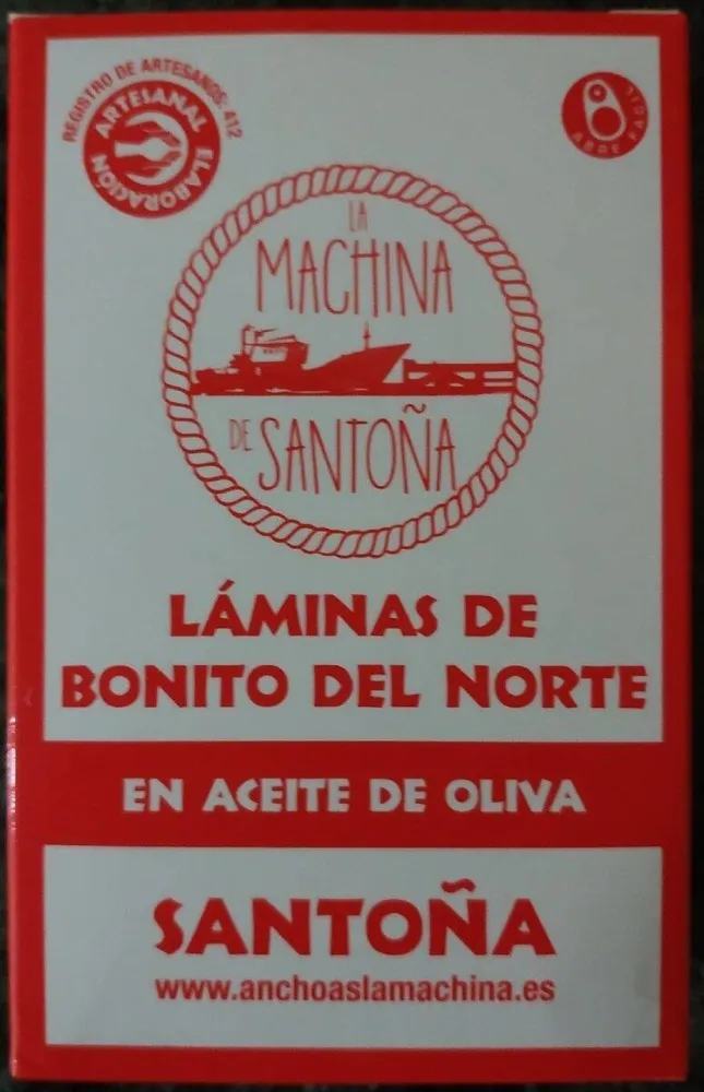 Láminas de bonito del norte