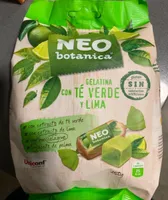 Gelatina con Té verde y lima