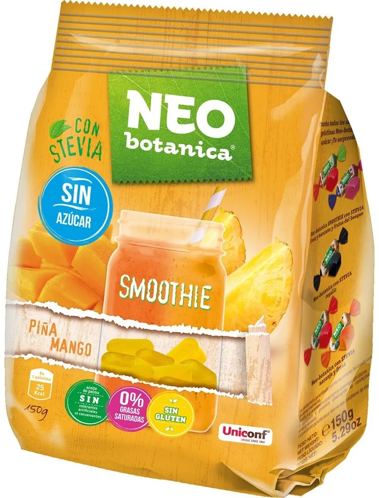 Golosinas smoothie piña y mango