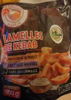 Lamelles de kebab
