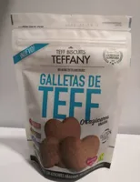 Galletas de teff 0% azúcares añadidos