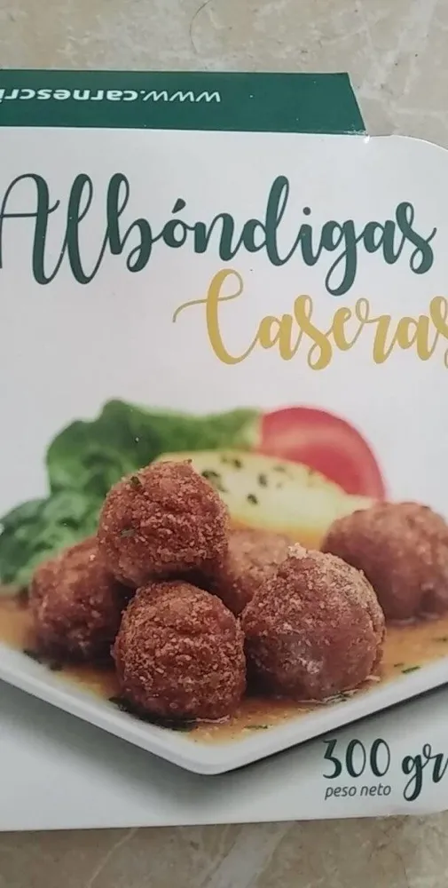 Albóndigas caseras
