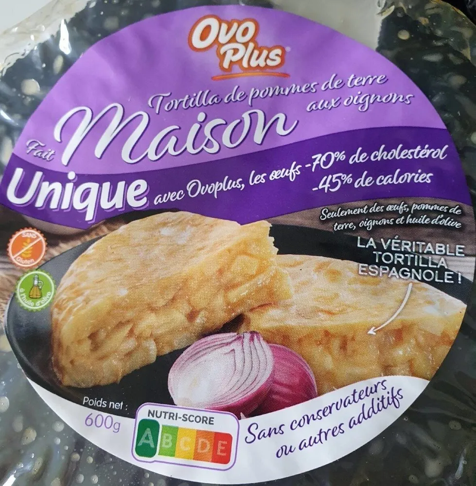 Tortilla pommes de terre aux oignons