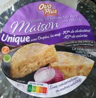 Tortilla pommes de terre aux oignons