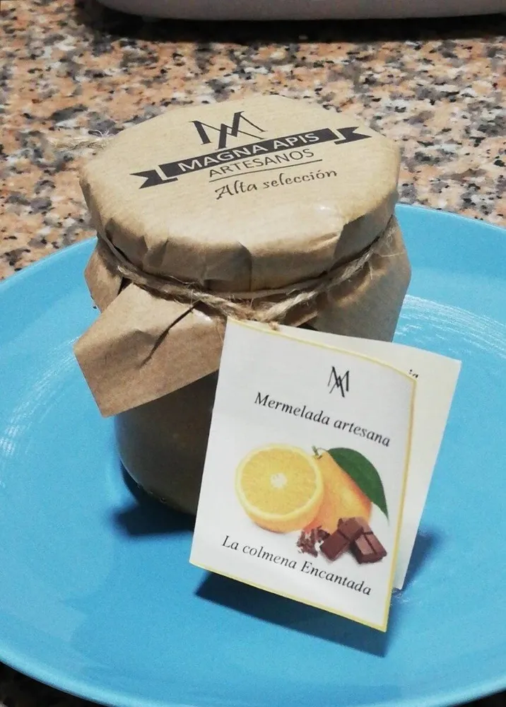 Mermelada artesana de naranja al chocolate