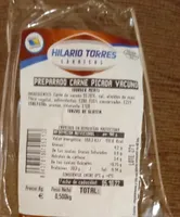 Preparado de carne Picasa vacuna