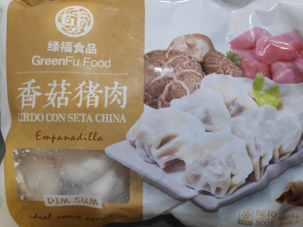 Dim sum cerdo con setas chinas