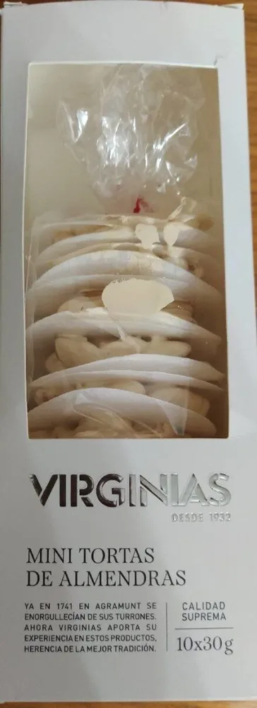 Mini tortas de almendra