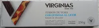 Turrón de yema con guindas al licor